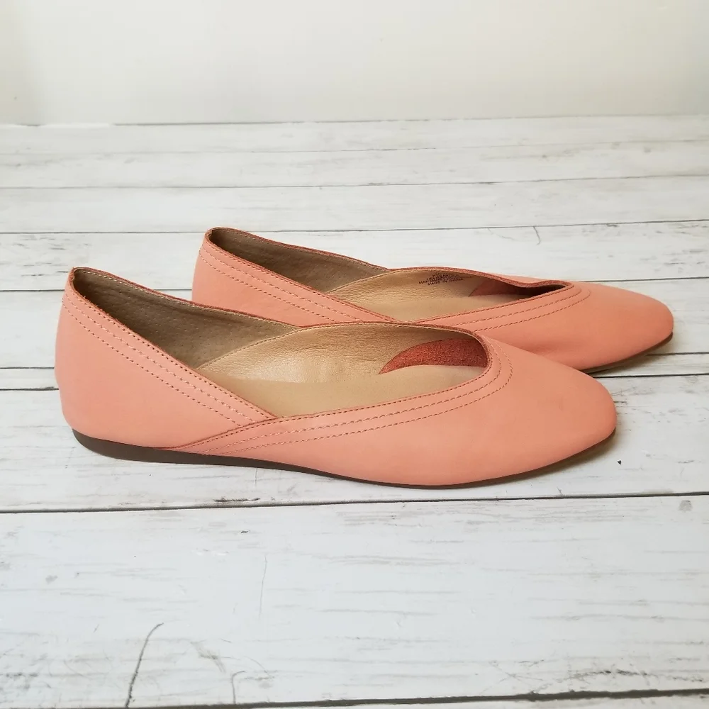 Lucky Brand Alba Leather Ballet Flats